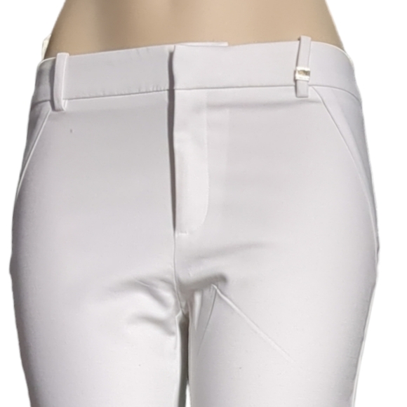 Calvin Klein White Ankle Pants Size 4 - Picture 11 of 14